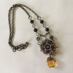 Anthropologie statement necklace